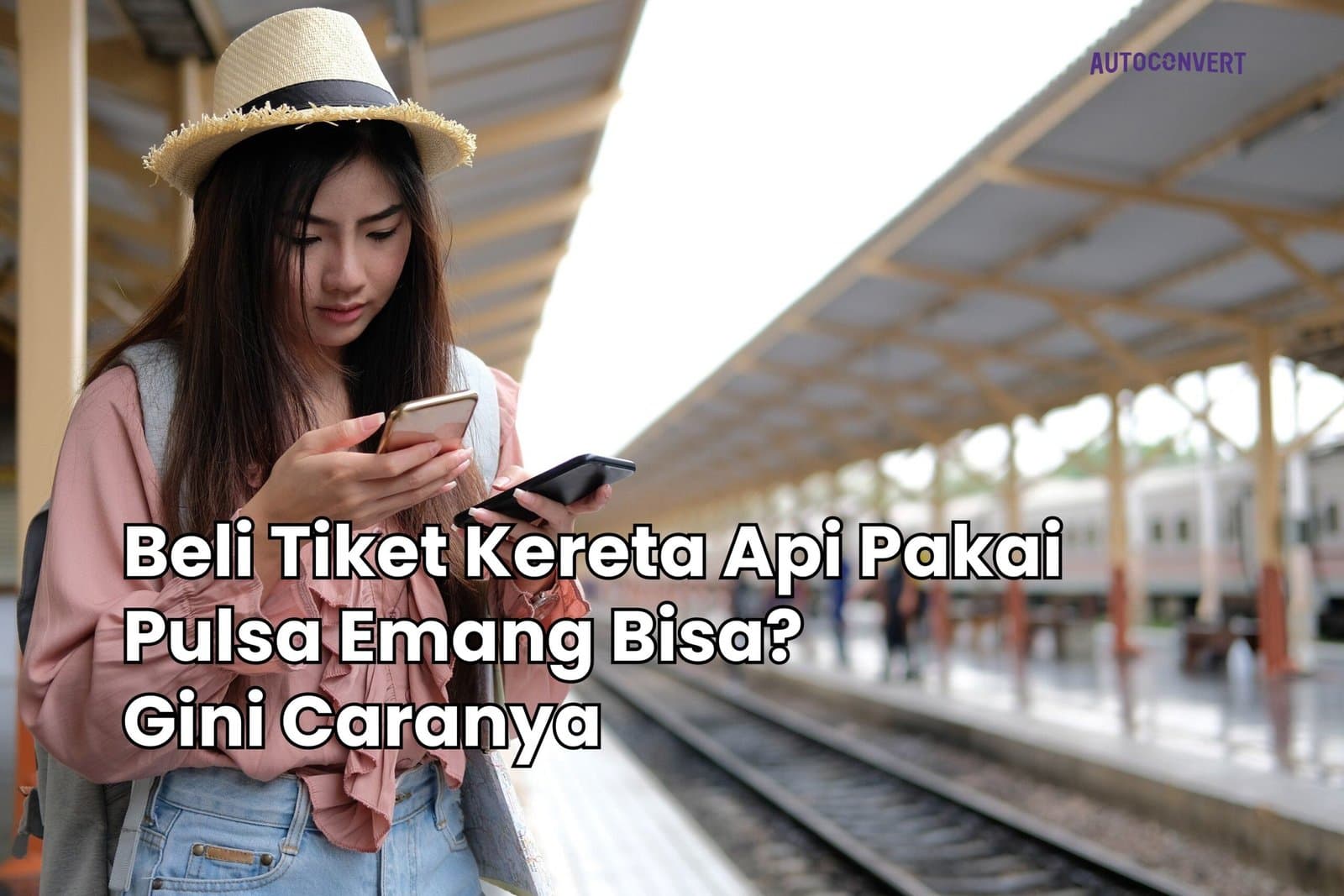 Beli Tiket Kereta Api Pakai Pulsa Emang Bisa? Gini Caranya