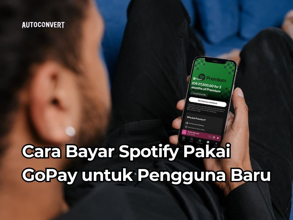 Cara Bayar Spotify Pakai GoPay untuk Pengguna Baru
